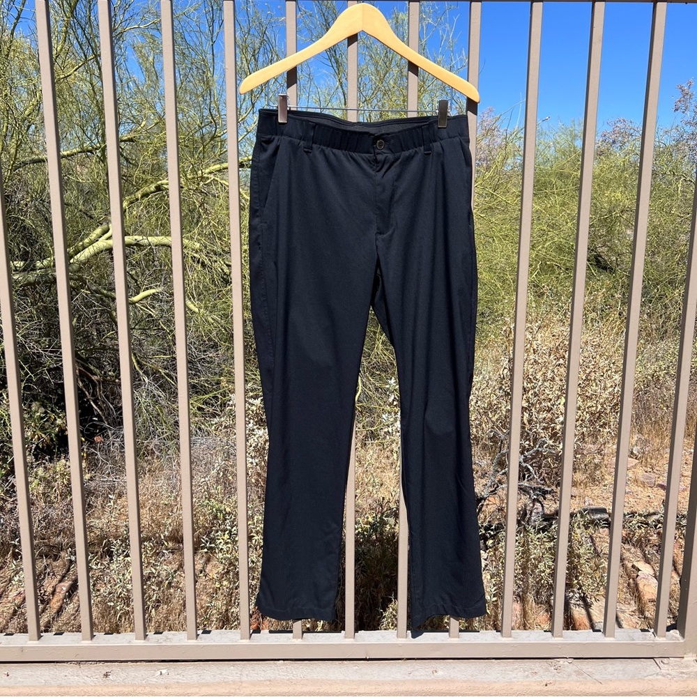 ⬇️💲UNDER ARMOUR Men’s Pants Size 34/32 Color Black The Showdown Pant